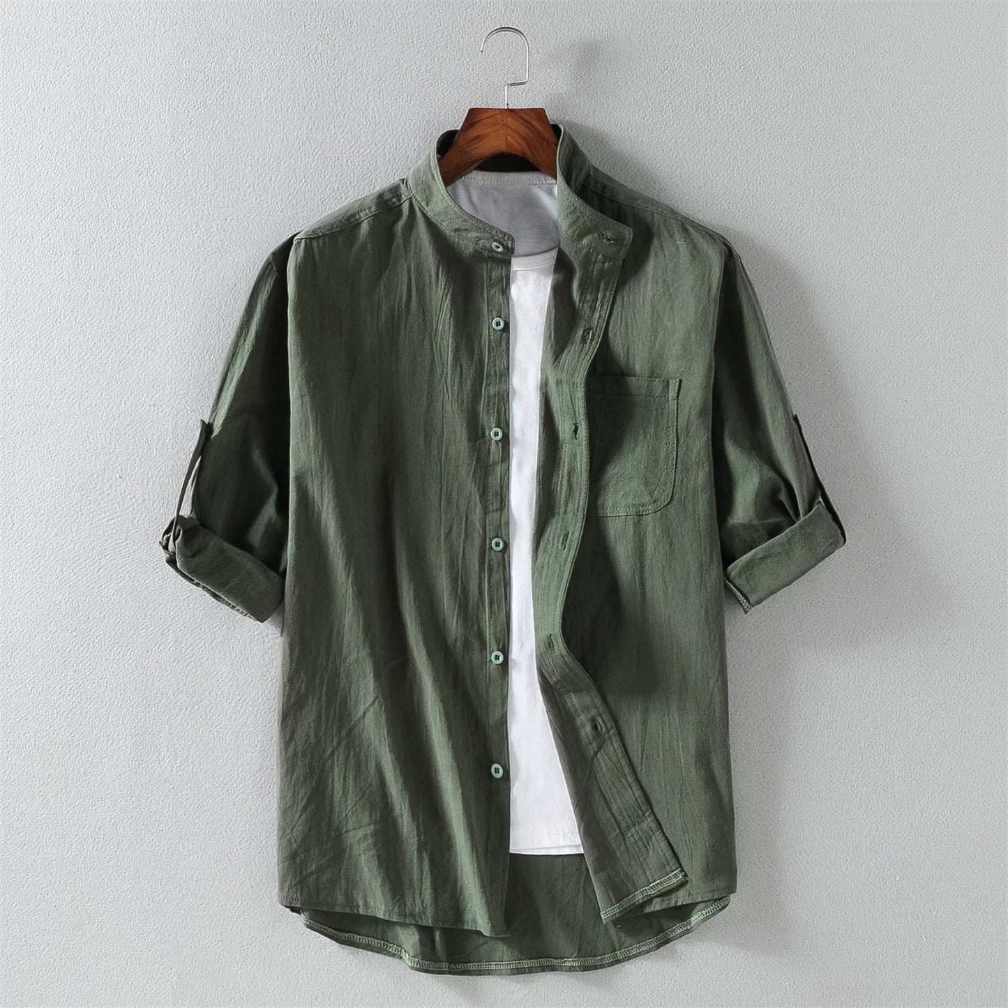 Breathable Button-up  Top